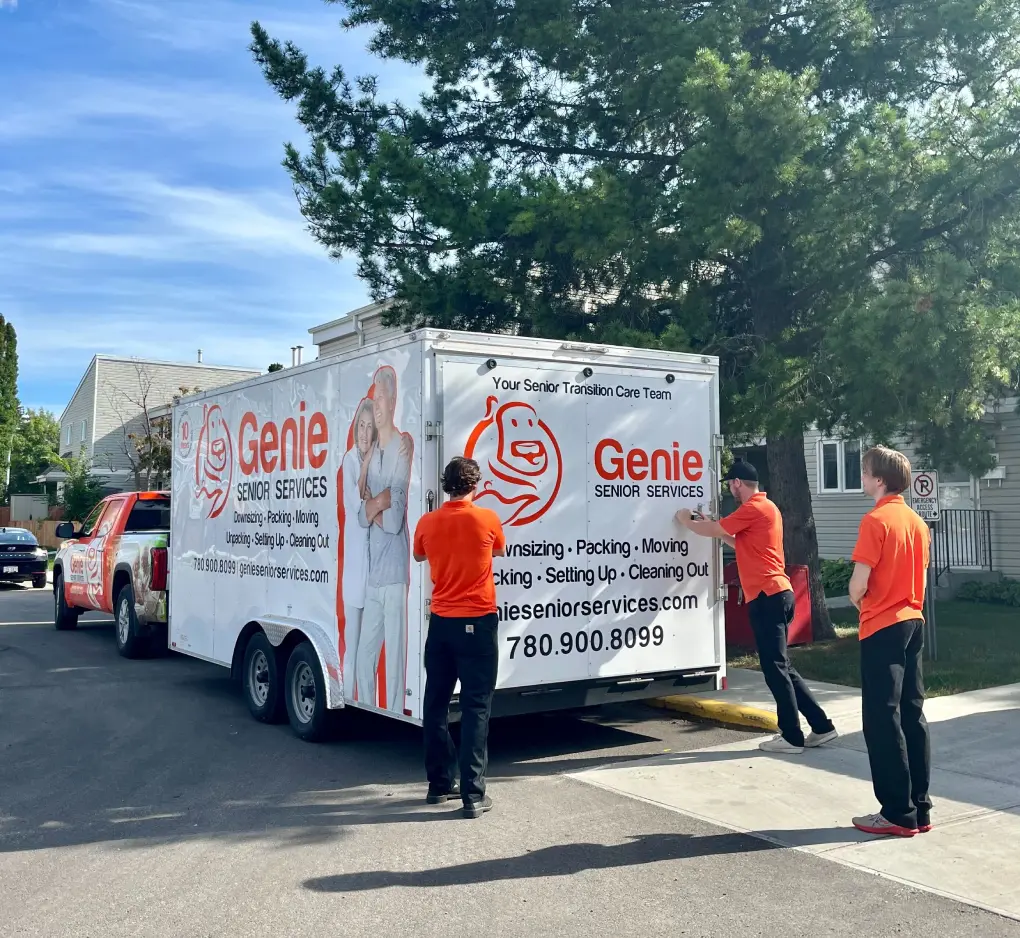 Genie Senior Services will pack up & declutter your place for you!